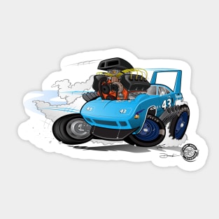 70 Superbird King Slide Sticker